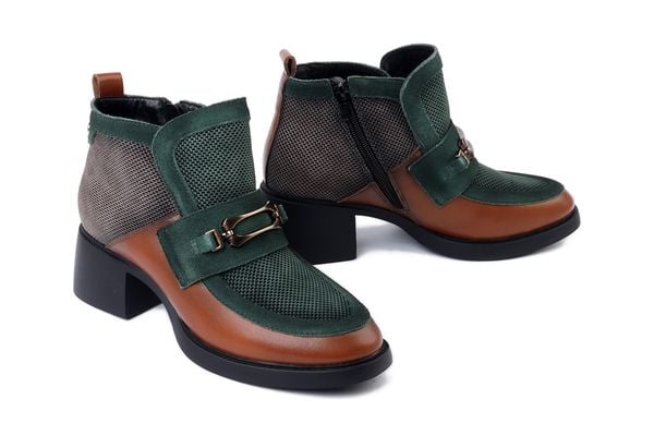 MACIEJKA A6747-29/00-8 rudy, botki damskie. Brązowe botki Maciejka, bez wzorów, z polaru, bez obcasa, na obcasie, bez zapięcia. Za 298.12 zł.