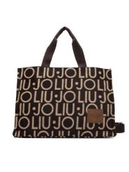 Liu Jo Torebka 2F6037 T2742 Brązowy. Brązowe shopper Liu Jo, bez wzorów, z materiału, bez dodatków. Za 469.99 zł.