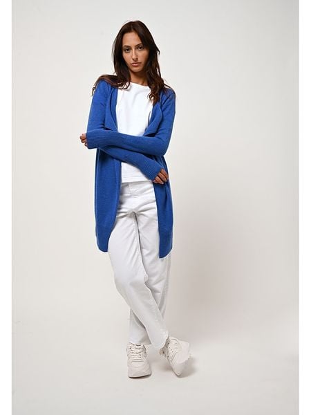 AUTHENTIC CASHMERE Kaszmirowy kardigan "Chésery" w kolorze niebieskim rozmiar: XXL. Niebieskie kardigany AUTHENTIC CASHMERE, xxl, bez wzorów, z kaszmiru. Za 503.95 zł.