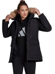 Adidas Parka "Utilitas HO" w kolorze czarnym rozmiar: L. Czarne parki Adidas, l, bez kaptura. Za 352.21 zł.