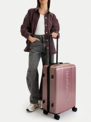 Reebok Walizka średnia CEO-RBK-030-M Różowy. Czerwone walizki Reebok, bez wzorów, średnie. Za 319.99 zł.