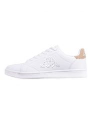Kappa Sneakersy "Limit" w kolorze biało-beżowym rozmiar: 41. Białe trampki Kappa, bez wzorów, bez zapięcia. Za 101.23 zł.