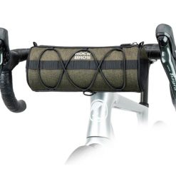 Torba rowerowa Rockbros na kierownicę. Zielone torebki klasyczne ROCKBROS, bez wzorów, bez dodatków. Za 79.99 zł.