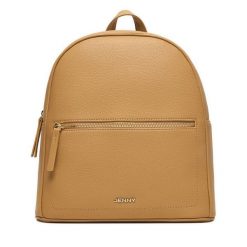 Plecak JENNY. Brązowe plecaki Jenny, bez wzorów. Za 149.99 zł.
