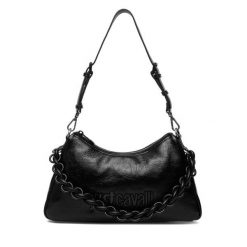 Torebka Just Cavalli. Czarne torebki klasyczne Just Cavalli, bez wzorów, bez dodatków. Za 739.99 zł.