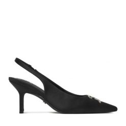 Szpilki Juicy Couture. Czarne szpilki Juicy Couture, bez wzorów, bez obcasa, na szpilce, bez zapięcia. Za 229.99 zł.