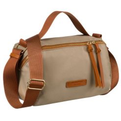 Listonoszka miejska Peterson PTN JN-03 khaki. Brązowe torebki klasyczne Peterson, bez wzorów, z nylonu, bez dodatków. Za 84.99 zł.