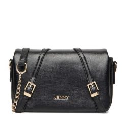 Torebka JENNY. Czarne listonoszki Jenny, bez wzorów, bez dodatków. Za 119.99 zł.