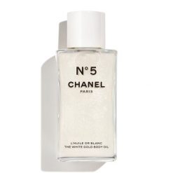 CHANEL CHANEL N°5 OLEJEK DO CIAŁA Z DROBINKAMI BIAŁEGO ZŁOTA Olejki do ciała 250 ml Damski. Balsamy i kremy do ciała Chanel. Za 442.50 zł.