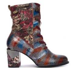 Botki Laura Vita. Botki Laura Vita, bez wzorów, bez obcasa, na słupku, bez zapięcia. Za 529.99 zł.