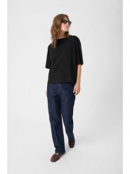 Soaked in Luxury Koszulka w kolorze czarnym rozmiar: XL. Czarne bluzki Soaked in Luxury, xl, bez wzorów, bez kołnierzyka, bez ramiączek. Za 104.99 zł.