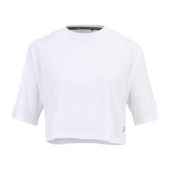 Koszulka damska FILA Recanati. Białe bluzki Fila, xs, bez wzorów, sportowe, bez kołnierzyka, bez ramiączek. Za 69.99 zł.