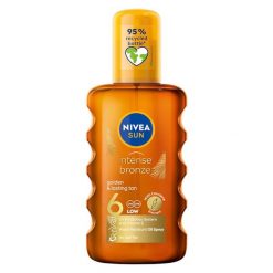 NIVEA NIVEA SUN Karotenowy olejek do opalania w sprayu SPF 6 Ochrona przeciwsłoneczna 200 ml. Kremy do opalania Nivea. Za 58.69 zł.