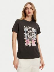 Roxy T-Shirt ERJZT05911 Szary Regular Fit. Szare t-shirty Roxy, l, bez wzorów, z bawełny, bez kołnierzyka, bez ramiączek. Za 49.99 zł.