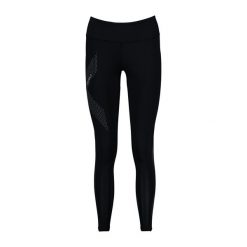 Legginsy treningowe damskie 2XU Force Mid-Rise Compression. Czarne legginsy 2XU, xs, bez wzorów, na fitness i siłownię. Za 199.99 zł.