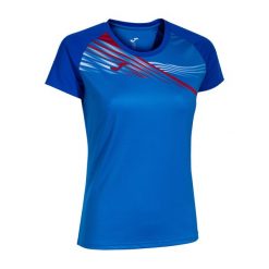 Koszulka do biegania damska Joma Elite X. Czarne bluzki Joma, xs, bez wzorów, sportowe, bez kołnierzyka, bez ramiączek. Za 89.99 zł.