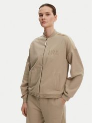 Max Mara Bluza 2516921017650 Zielony Regular Fit. Zielone bluzy Max Mara, s, bez wzorów, z bawełny, bez kaptura. Za 699.99 zł.