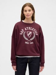 GAP Bluza w kolorze czerwonym rozmiar: S. Czerwone bluzy sportowe GAP, s, bez wzorów, bez kaptura. Za 110.29 zł.