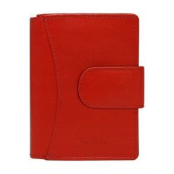 Portfel damski skórzany Cavaldi RD-09-CMN czerwony - Czerwony. Czerwone portfele 4U Cavaldi, bez wzorów. Za 54.99 zł.