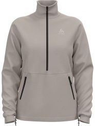 Odlo Bluza polarowa "Essential" w kolorze beżowym rozmiar: XL. Brązowe bluzy Odlo, s, bez wzorów, z materiału, bez kaptura. Za 308.29 zł.