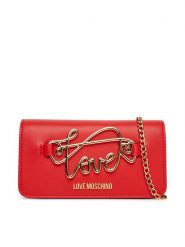 LOVE MOSCHINO Torebka JC5736PP0MKG0500 Czerwony. Czerwone torebki klasyczne Love Moschino, bez wzorów, ze skóry, bez dodatków. Za 669.99 zł.