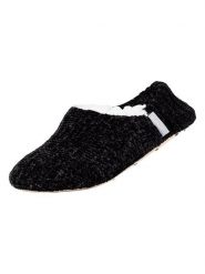 Camano Kapcie w kolorze czarnym rozmiar: 41/42. Czarne obuwie domowe Camano, bez wzorów, z materiału, bez zapięcia. Za 39.99 zł.
