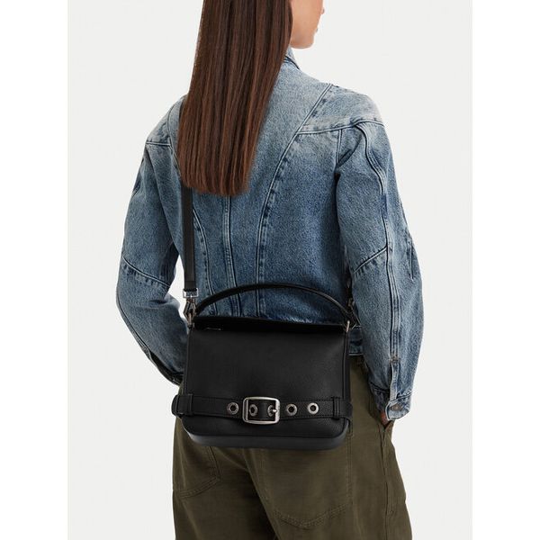 Torebka G-Star. Czarne listonoszki G-Star, bez wzorów, retro, bez dodatków. Za 279.99 zł.