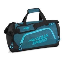 Torba treningowa AQUA-SPEED 35 l. Czarne torby na ramię Aqua-Speed, bez wzorów, sportowe, na ramię, bez dodatków. Za 99.00 zł.
