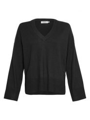 MOSS COPENHAGEN Sweter "Selana" w kolorze czarnym rozmiar: L/XL. Czarne swetry Moss Copenhagen, l, bez wzorów, bez ramiączek. Za 105.38 zł.