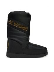 LOVE MOSCHINO Śniegowce JA24032G1NISY000 Czarny. Czarne trapery i śniegowce Love Moschino, z materiału. Za 579.99 zł.