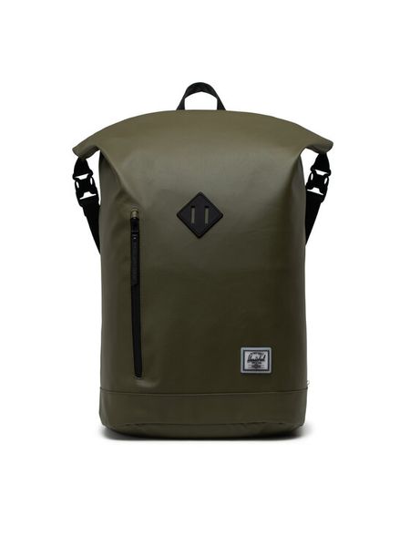 Herschel Plecak Roll Top 11194-04281 Zielony. Zielone plecaki Herschel, bez wzorów, ze skóry. Za 279.99 zł.