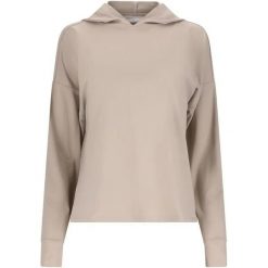 Bluza damska z kapturem Athlecia Guyana. Czerwone bluzy sportowe Athlecia, bez wzorów, z kapturem. Za 267.00 zł.