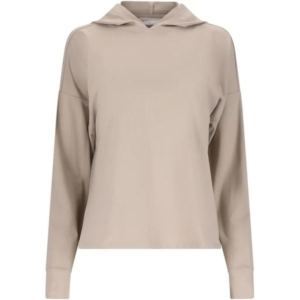 Bluza damska z kapturem Athlecia Guyana. Brązowe bluzy Athlecia, bez wzorów, z materiału, z kapturem. Za 216.50 zł.