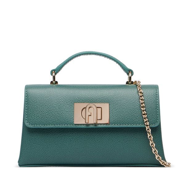 Torebka Furla. Zielone torebki klasyczne Furla, bez wzorów, bez dodatków. Za 1,104.00 zł.