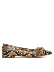 HÖGL Baleriny 1-100927 Brązowy. Brązowe baleriny Högl, bez wzorów, ze skóry, bez obcasa. Za 759.99 zł.