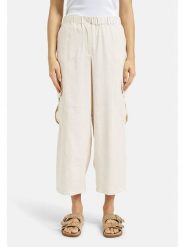 Milano Italy Spodnie w kolorze kremowym rozmiar: 38. Brązowe spodnie materiałowe Milano Italy, na co dzień, bez wzorów, z materiału. Za 217.99 zł.