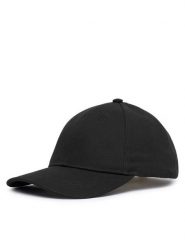 Guess Czapka z daszkiem AW5607 COT01 Czarny. Czarne czapki Guess, z aplikacjami, z bawełny. Za 194.99 zł.