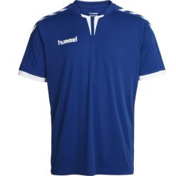 Koszulka sportowa HUMMEL core SS poly wielokolorowa. Niebieskie koszulki sportowe Hummel, bez wzorów, bez ramiączek, do piłki nożnej. Za 37.00 zł.