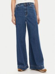 Weekend Max Mara Jeansy Vega 2525186061 Granatowy Wide Leg. Niebieskie jeansy Weekend Max Mara, bez wzorów. Za 879.99 zł.