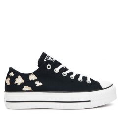 Trampki Converse. Brązowe trampki Converse, bez wzorów, bez zapięcia. Za 349.99 zł.