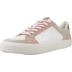Buty GEOX D EMMELENY Brązowy. Białe trekkingi Geox, ze skóry, trekkingowe. Za 262.99 zł.