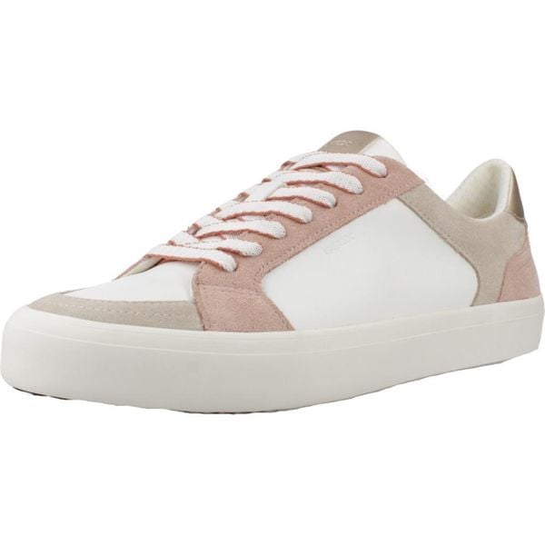 Buty GEOX D EMMELENY Brązowy. Białe trekkingi Geox, ze skóry, trekkingowe. Za 262.99 zł.