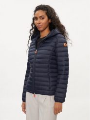 Save The Duck Kurtka przejściowa D33620W GIGA01 Granatowy Regular Fit. Niebieskie kurtki Save the duck, bez wzorów, z syntetyku, bez kaptura. Za 489.99 zł.