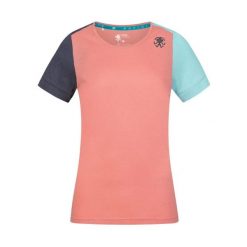 Koszulka damska Rafiki Chulilla. Czerwone bluzki RAFIKI, bez wzorów, sportowe, bez kołnierzyka, bez ramiączek. Za 218.30 zł.