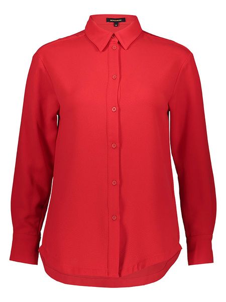 More & More Bluzka w kolorze czerwonym rozmiar: 44. Czerwone bluzki More & More, bez wzorów, bez kołnierzyka, bez ramiączek. Za 154.95 zł.