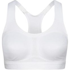 Sportowy biustonosz Odlo High Ultimate Fit Biały 70B - Doskonałe Wsparcie. Białe bielizna sportowa Odlo, bez wzorów. Za 134.99 zł.