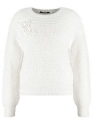 TAIFUN Sweter w kolorze białym rozmiar: 46. Białe swetry Taifun, bez wzorów, bez ramiączek. Za 224.95 zł.
