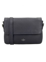 Charm Skórzana torebka w kolorze granatowym - 23 x 16 x 5 cm rozmiar: onesize. Niebieskie torby na ramię Charm, bez wzorów, z materiału, na ramię, bez dodatków. Za 282.80 zł.