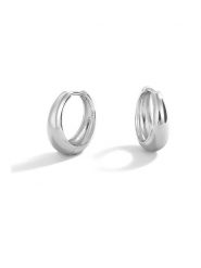 Miu Silver Srebrne kolczyki-wkrętki rozmiar: onesize. Szare kolczyki Miu Silver, srebrne. Za 69.99 zł.