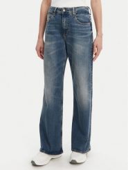 Tommy Jeans Jeansy Mia DW0DW21280 Granatowy Straight Fit. Niebieskie jeansy Tommy Jeans, bez wzorów. Za 259.99 zł.